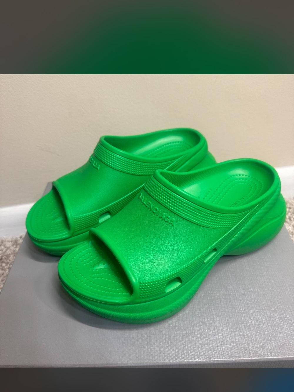 Balenciaga Women’s Platform Slide Sandals
